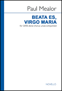 Beata Es, Virgo Maria SATB choral sheet music cover